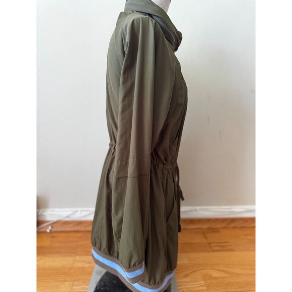 Free People Women's Windswept Jacket Green Olive Lightweight Size XS No Hood - Picture 7 of 16